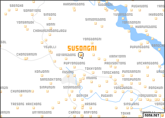 map of Susŏng-ni