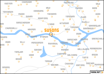 map of Susŏng