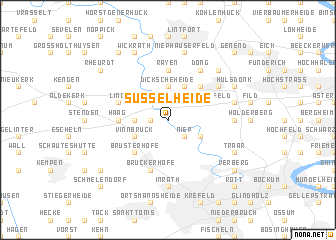 map of Süßelheide