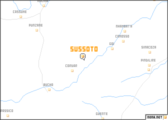 map of Sussoto
