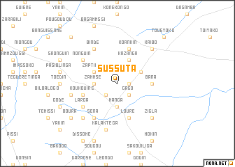 map of Sussuta