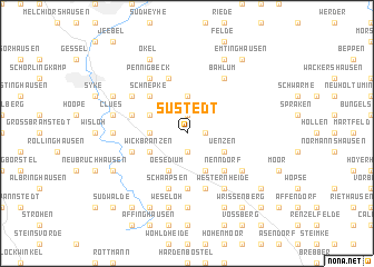 map of Süstedt