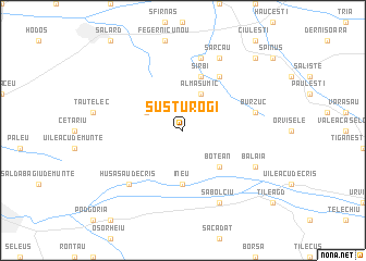 map of Şuşturogi