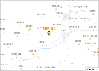 map of Şuşulu