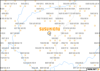 map of Susumienu
