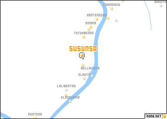 map of Susunsa