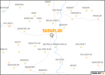 map of Susurluk