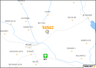 map of Susuz