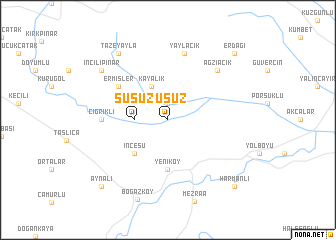map of Susuz
