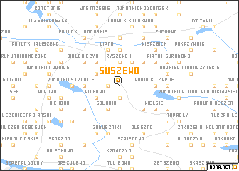 map of Suszewo