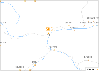 map of Süs