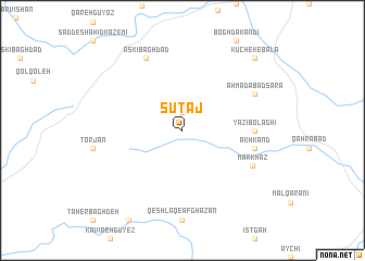 map of Sūtaj
