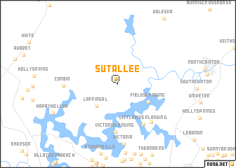 map of Sutallee