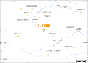 map of Sutang