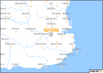 map of Sutang