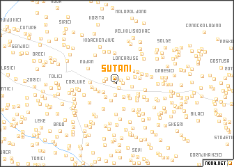 map of Sutani