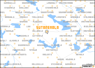 map of Sutaremåla