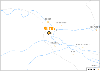 map of Sutay