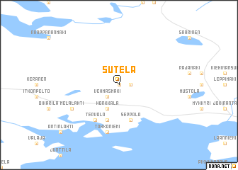 map of Sutela