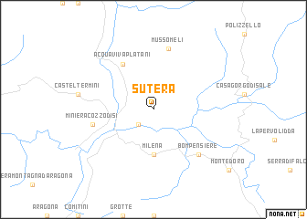 map of Sutera