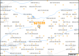 map of Sutern