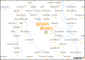 map of Suteşti