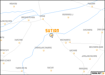 map of Sutian