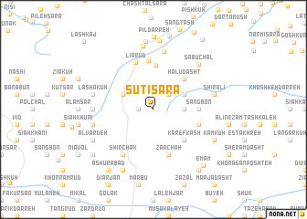 map of Sūtī Sarā