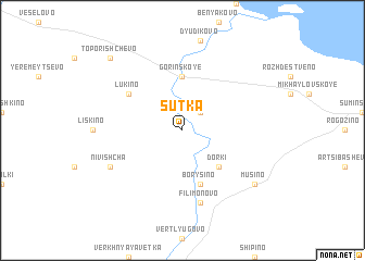 map of Sutka