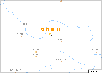 map of Sutlakut