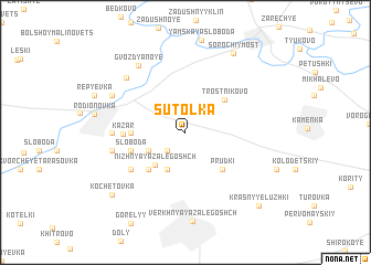 map of Sutolka