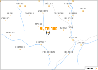 map of Sütpınar