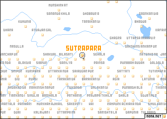 map of Sutrāpāra