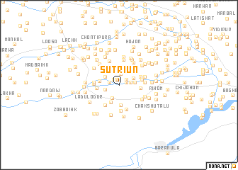 map of Sutriun