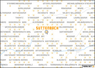 map of Suttenbach