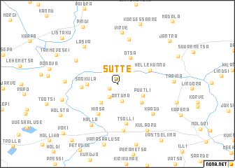 map of Sutte