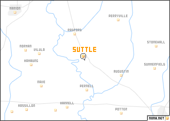 map of Suttle