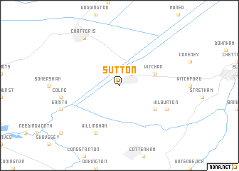 map of Sutton