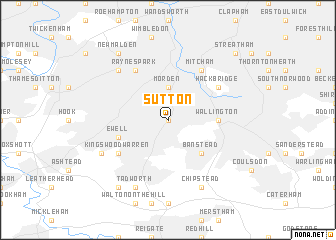 map of Sutton