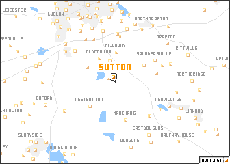 map of Sutton