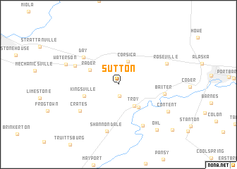 map of Sutton