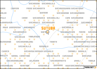 map of Sutubá