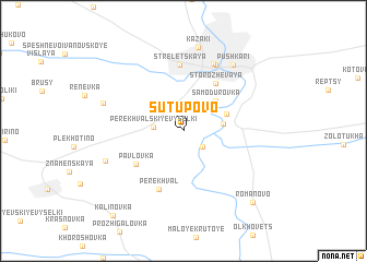 map of Sutupovo