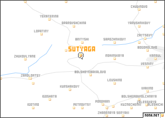 map of Sutyaga