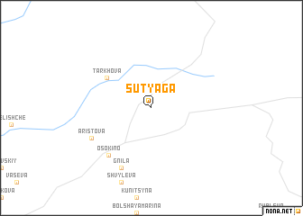 map of Sutyaga