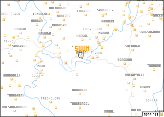 map of Suŭm