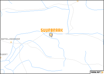 map of Suurbraak