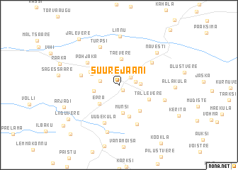 map of Suure-Jaani