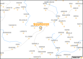 map of Suurekivi