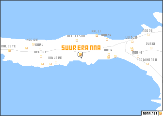 map of Suureranna